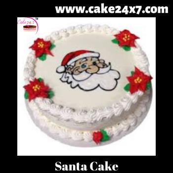 Santa Cake 1